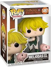 FUNKO POP! & Buddy Anime: Seven Deadly Sins - Meliodas with Hawk