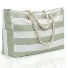 Bohemian Zipper Travel Bag Camping Grooming Tote Bog Beach