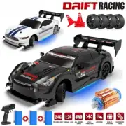 1:24 Remote Control Drift RC Car 4WD High Speed Rac Cars 2.4G Vehicle Model Toy