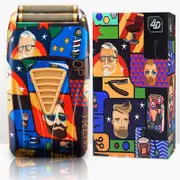 Barber Shaver Shaper Electric Shaver Rechargeable Beard USB Electric Razor For Oil Head bald head Shaving Machine graffiti
