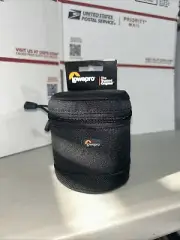 New Lowepro Lens Case 9X9cm, Black For Camera Lenses & Belt Loop. New