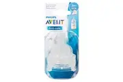 Avent Anti-colic Medium Flow Teats 2 Pack