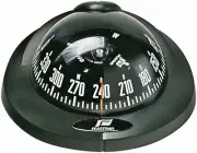 Marine Boat Offshore Flush Compass 75 Powerboat Black Universal Global Balance