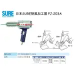 《龍哥五金⑩加熱溶接機PJ-203A/ PJ-206A110V熱風槍/工業熱風槍 熱風機/ 熱縮膜 熱縮套管