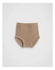 [Seed Heritage] Cable Knit Bloomer in Nutmeg Marle