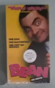 rowan atkinson BEAN THE MOVIE VHS VIDEOTAPE NEW dings fading huge shrink tear