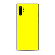 Skins Decal Wrap for Samsung Note 10 Plus Bright Yellow