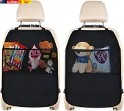 Pack of 2 Car Seat Backrest Protectors, Waterproof Back Seat Protector for Child