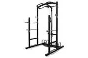 Squat Rack with Lat Pulldown & Seated Row + Attachments