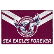 Manly Warringah Sea Eagles NRL Doormat for Home Man Cave Bar BBQ