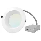 Luxrite 6" Commercial LED Recessed Light, Box, 4 Color Color Selectable lr23952