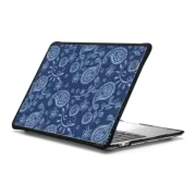 MacBook Pro 13-inch (M1 / M2 / Intel) Impact Case Royal Blue Paisley MacBook case