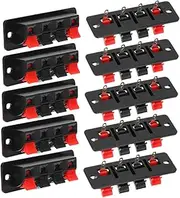 GLSTOY 10pcs Speaker Terminal Connector Durable Easy Wire Connection for Audio Equipment LED Light Strips Long Lifespan for Home Office Use