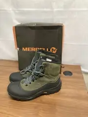 Merrell Mens Thermo Overlook 2 Mid Gray Green Waterproof Snow Boots Size US 14 M