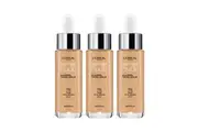 3 x L'Oreal Paris True Match Nude Plumping Tinted Serum 30mL - 4-5 Medium