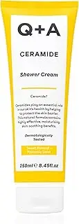 [Q+A] Ceramide Shower Cream, provides a gentle cleanse, deeply nourishing the skin with a rich and creamy formula of Squalane, Jojoba Seed Oil, and a sustainable Ceramide Extract from pineapples, 250ml