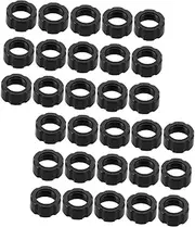 Gatuida 30pcs Ball Joint Car Mount Nuts for Secure Phone Camera Installation Durable Tightening Rings for Fixed Adapter Compatibility for Enhanced Viewing Angles