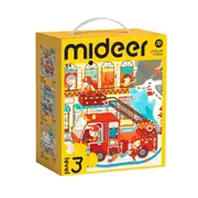 Level Up! Puzzles with Storage Bags - Level 3: Busy Community Helpers 24P-35P