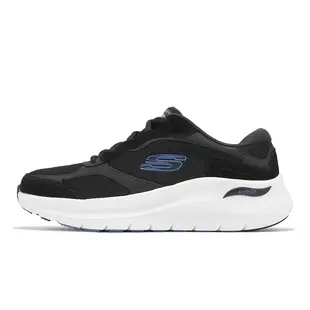 Skechers Arch Fit 2 The Keep 男 黑藍 透氣 訓練 健走 運動鞋 232702BKBL