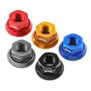 Strong M10 Durable Track Wheel Nuts for Rear Bicycle Fixie Axle (4pcs)