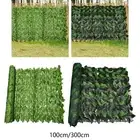 Artificial Leaf Privacy Fence Wall Screen Faux Vine Leaf Decoration for Deck