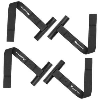 4 Pcs Quick Hood Loops,Kayak Tie Down Straps with Anti-Slip Handle,Cargo Under