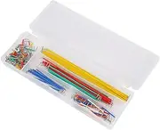 Marhynchus 140Pcs U-Shape Pre-Formed Solderless Breadboard Jumper Cable Wire Kit Box for DIY Shield
