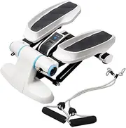 Indoor Fitness mini Stepper Stepper Stepper Machine Leg Stepper with Resistance Bands for The Home
