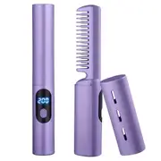 Rechargeable Mini Hair Straightener Cordless Flat Iron Hair Straightener 3 Temps