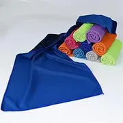 Pack of 5 Cooling Towels, Quick Cooling Towels for Neck and Face, Sweatbands, Cooling Towels, The Coolest Thing is This Gym Towel, Sports Towel to Absorb Sweat. /681(Blue,Mountaineering Bags)