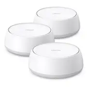 TP-Link Deco BE25 (BE5000) Dual-Band WiFi 7 Whole Home Mesh System - 3 Pack 2.5GbE x2 [Deco BE25(3-pack)]
