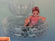 Sun N Splash Mermaid Pool Inflatable Ball Pit Sand Pit Play Mat Etc