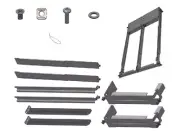 NVIDIA 19" RACKS FIXED MOUNTING-KIT, FOR SN2100, SN2010 SYSTEM, RACK SIZE 600-80