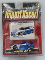 2003 Jada Toys Import Race #24 Mazda RX-7 1:64 Scale