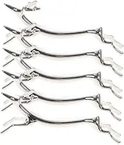 Ciieeo 5Pcs Deer Shaped Stainless Steel Chopstick Rests Decorative Fork Holders for Elegant Dining Compact and Easy to Clean for Home Supplies and Tabletop Decoration