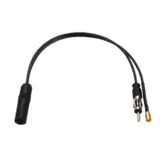 DAB+FM AM Car Radio Active Antenna Converter Shunt SMB DIN Cable