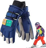 Kids Snow Gloves - Winter Gloves Waterproof,Kids Children Ski Cartoon Gloves Winter Snow Gloves Winter Warm Gloves for Snowboarding, Sledding Amith