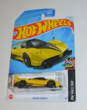 HOT WHEELS 2024 HW RACE DAY 3/10 - PAGANI ZONDA R YELLOW