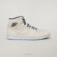 在飛比找蝦皮商城優惠-NIKE W AIR JORDAN 1 MID SE 奶油白