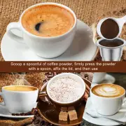 Stainless Steel Coffee Capsule Set for Essenza Mini C30 Reusable Coffee tyCFX
