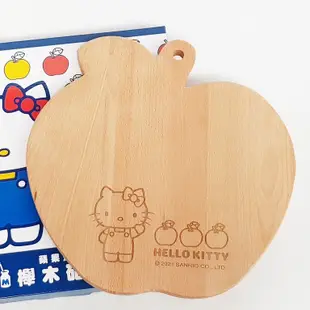 三麗鷗系列 Hello Kitty凱蒂貓 造型砧板 KT-1510-4712977465107