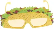 [Holibanna] Sandwich Themed Eyeglasses Novelty Funny Sunglasses Photo Booth Props for Holiday Dance Summer Festivals Party Accessories