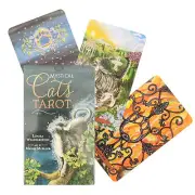 The Mystical Cats Tarot Cards Deck Games English Version Guidebook Magical