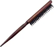 Hair Combs for Women, Boar Bristle Hairbrush for Women Teasing Hair Brush with Wooden Handle Anti-static Comb