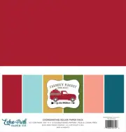 Echo Park Paper FARMER'S MARKET 12x12 Solids Scrapbook Cardstock Pack