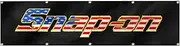 Daoops Snap-on Flag Banner 2x8ft Tools Products USA Banner