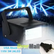 24 LED High Intensity Strobe Party Light DJ Disco Stage Effect Club Dance Light