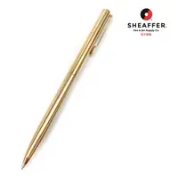 在飛比找momo購物網優惠-【SHEAFFER】統帥23K金霧金 原子筆(459)