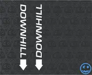 DOWNHILL TRAIL MTB FORK DECALS Mountain bike Car Van Giant GT RockShoX