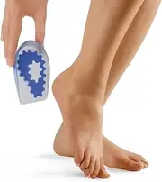 Bauerfeind ViscoSpot Foot Insoles - Shoe Insert Heel Pad for Comfort and Pain Relief - Reduces Impact Overload - Size 1 - Pair